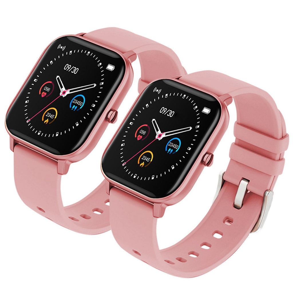 SOGA 2X Waterproof Fitness Smart Wrist Watch Heart Rate Monitor Tracker P8 Pink $ 155.50