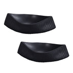 SOGA 2X 37x12.5cm Ornament boat shaped plate ceramic food decoration Serving Tray For Kitchenware $ 140.50