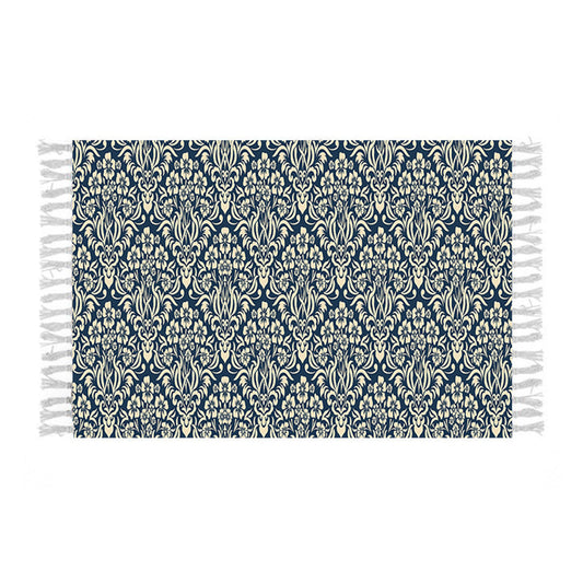 SOGA 90cm Cotton Polyester Vintage Area Rugs Living Room Hallway Floor Kitchen Home Decor
