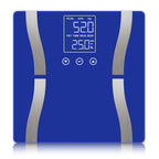 SOGA Glass LCD Digital Body Fat Scale Bathroom Electronic Gym Water Weighing Scales Blue $ 33.50