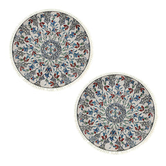 SOGA 2X 120cm Mandala Round Area Thick Anti-slip Doormat, Home Decor $ 142.50