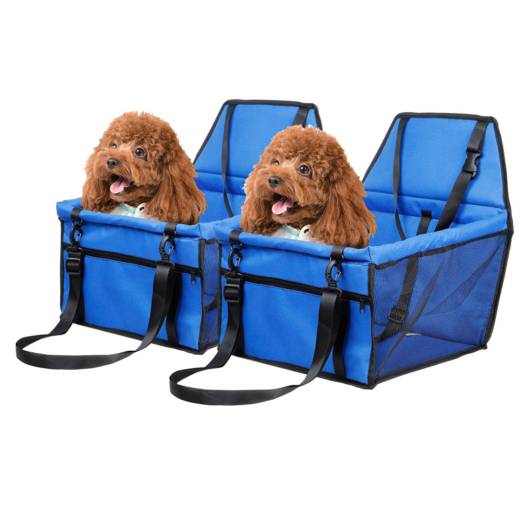 SOGA 2X Waterproof Pet Booster Car Seat Breathable Mesh Safety Travel Portable Dog Carrier Bag $ 86.50