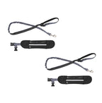 SOGA 2X Black Adjustable Hands-Free Pet Leash Bag Dog Lead Walking Running Jogging Pet Essentials $ 55.90