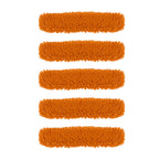 SOGA 5X 80x12 Orange Microfiber Flat Mop Floor Cleaning Pads Rotating Dust Remover $ 110.90