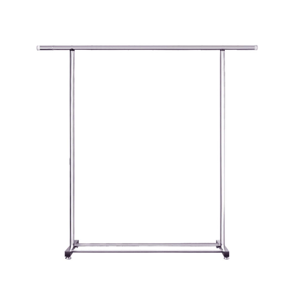 SOGA 150cm Stainless Steel Floor-Standing Clothes Rack - Durable and Space-Saving Laundry Organizer $ 77.90