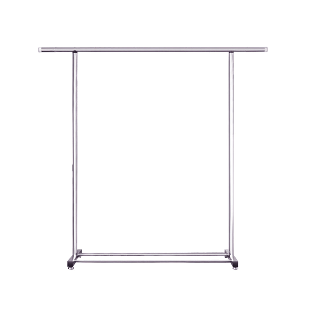 SOGA 150cm Stainless Steel Floor-Standing Clothes Rack - Durable and Space-Saving Laundry Organizer $ 77.90