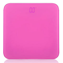 SOGA 180kg Digital Fitness Weight Bathroom Gym Body Glass LCD Electronic Scales Pink