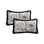 SOGA 2X 30cm Elegant Decorative Luxury Victorian Rose French Embroidery Throw Pillow $ 129.50