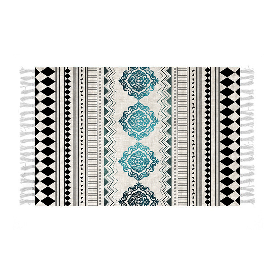 SOGA 90cm Boho Bathroom Rug Vintage Kitchen Area Runner Rugs Home Decor $ 79.90