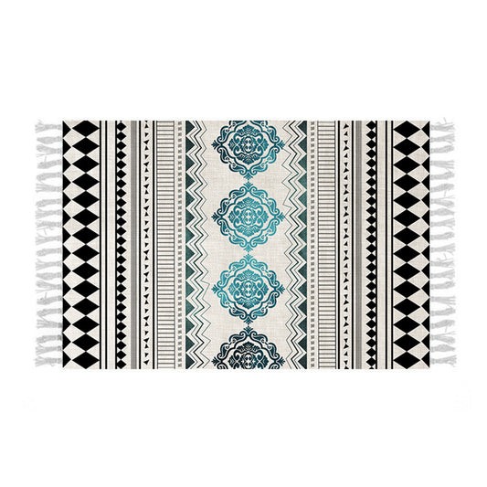 SOGA 90cm Boho Bathroom Rug Vintage Kitchen Area Runner Rugs Home Decor