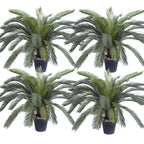 SOGA 4X 155cm Artificial Indoor Cycas Revoluta Cycad Sago Palm Fake Decoration Tree Pot Plant $ 1688.90