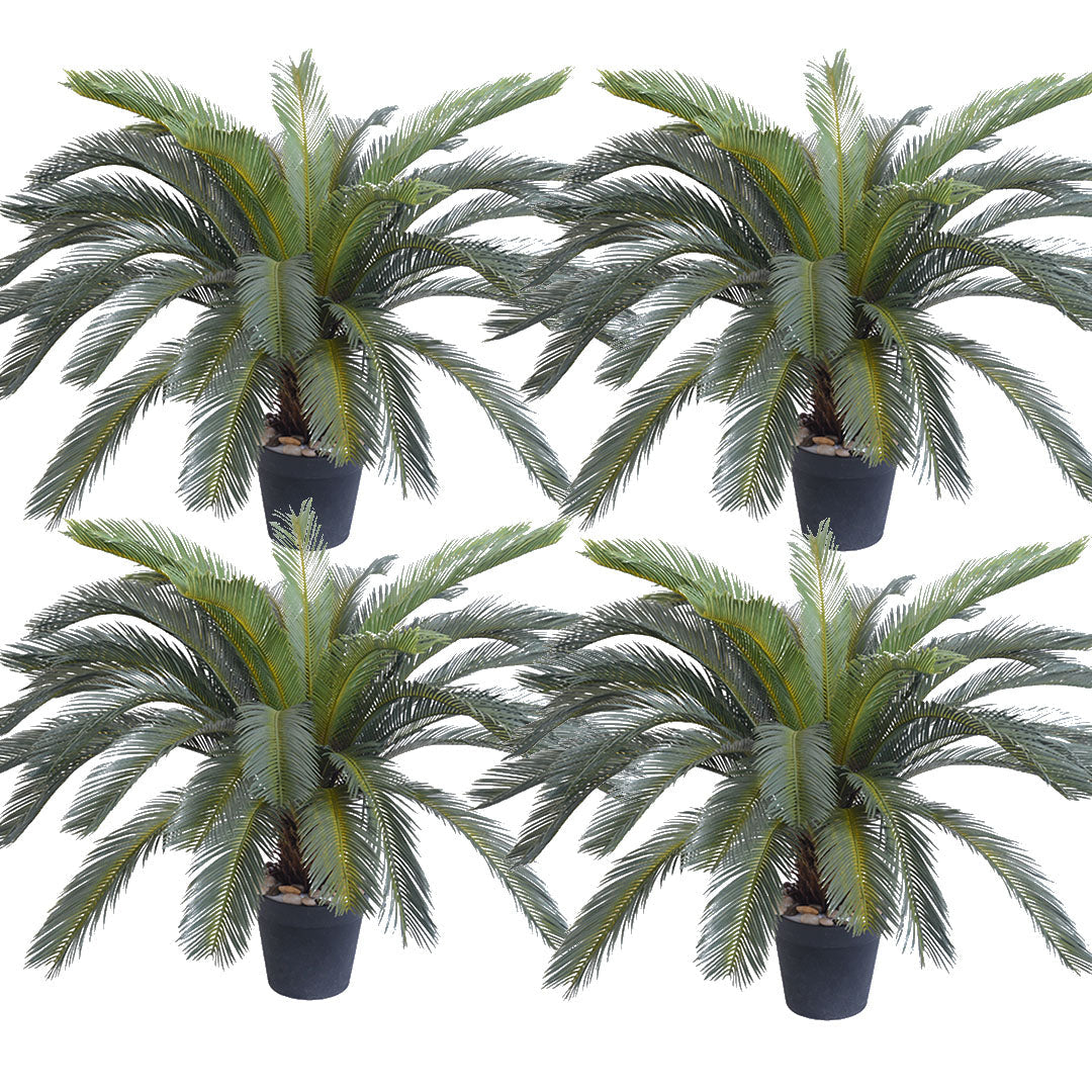 SOGA 4X 155cm Artificial Indoor Cycas Revoluta Cycad Sago Palm Fake Decoration Tree Pot Plant $ 1688.90