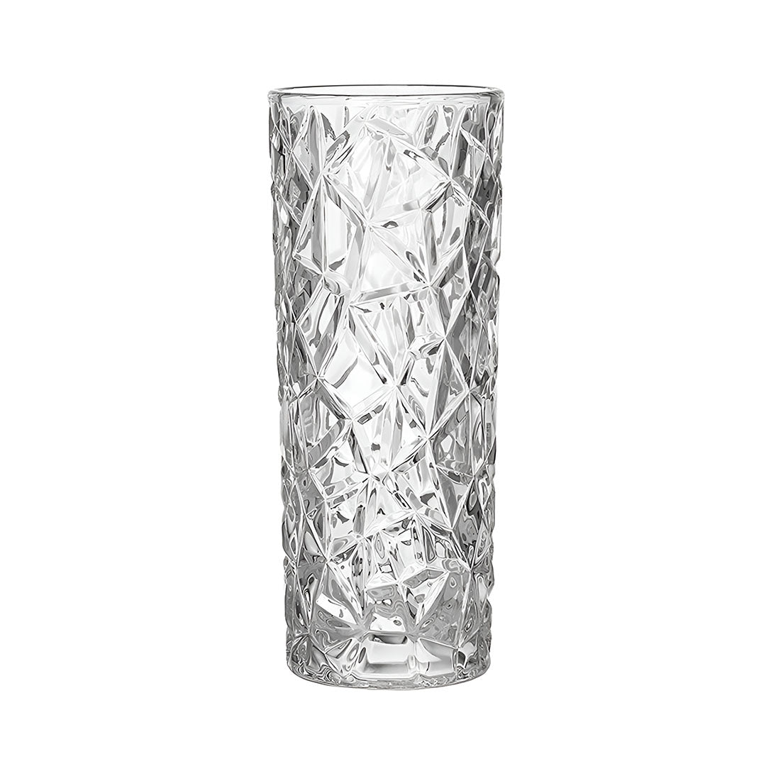 SOGA 14x30cm Heavy Duty Glass Vase Crystal Clear Design for Home Décor $ 72.50
