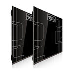 SOGA 2X 180kg Electronic Talking Scale Weight Fitness Glass Bathroom Scale LCD Display $ 90.90