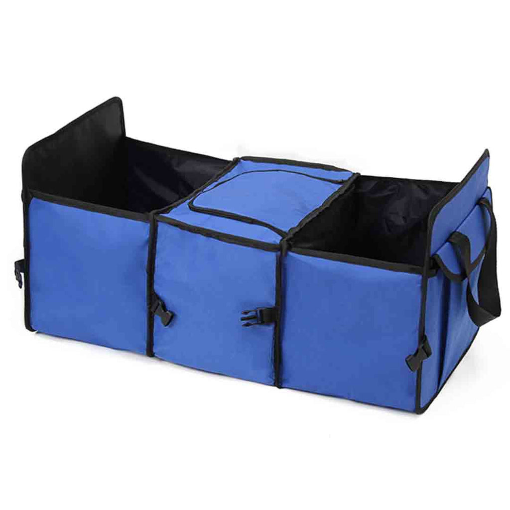 SOGA Car Portable Storage Box Waterproof Oxford Cloth Multifunction Organizer Blue $ 38.90