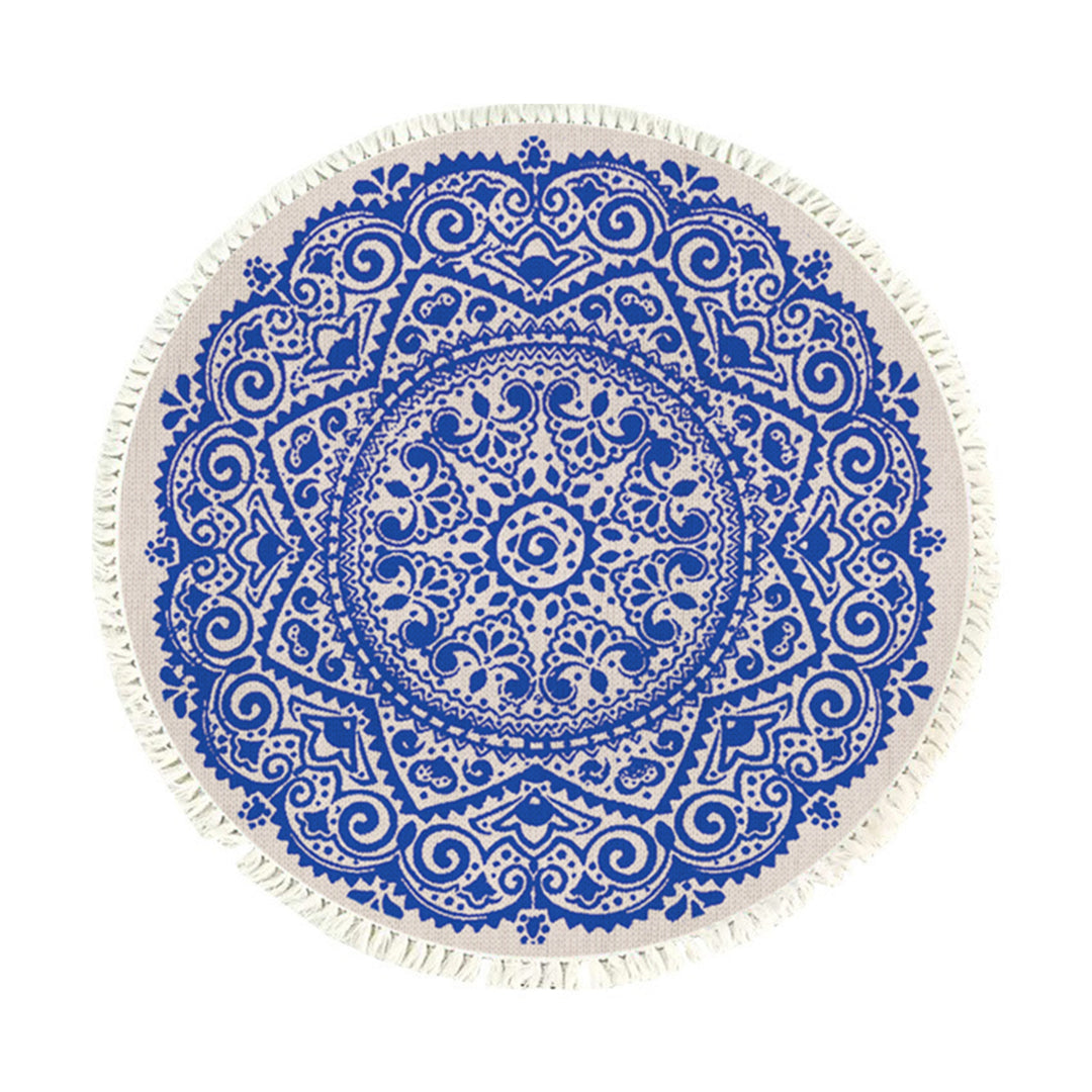 SOGA 120cm Mandala Round Tapestry Indian Area Rug for Living Room Lounge Anti-slip Doormat, Home Decor $ 73.50