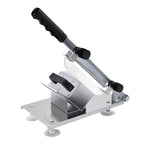 SOGA Manual Frozen Meat Slicer Handle Meat Cutting Machine 18/10 Commercial Grade Stainless Steel $ 88.90