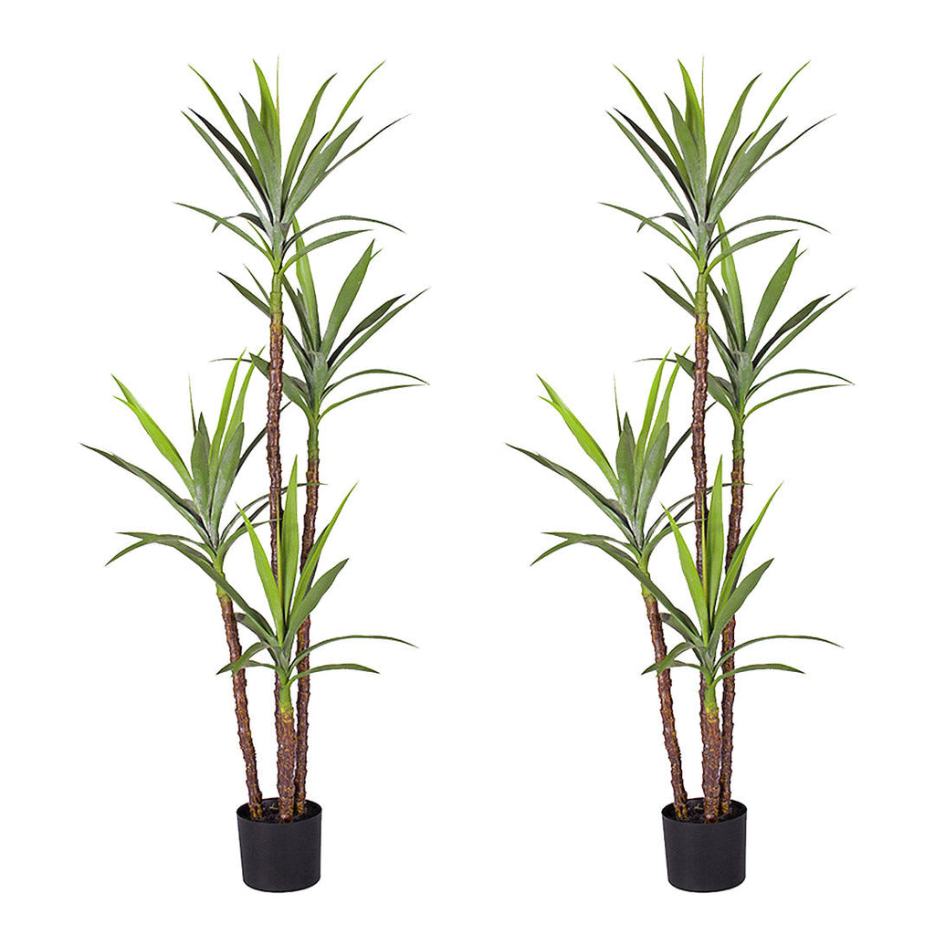 SOGA 2X 180cm Artificial Natural Green Dracaena Yucca Tree Fake Tropical Indoor Plant Home Office Decor $ 388.50