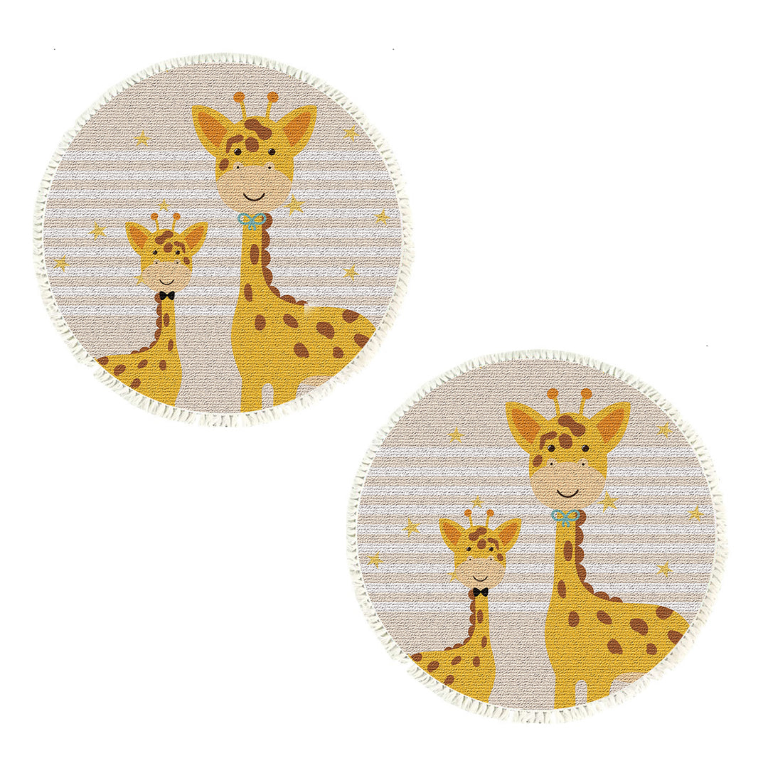 SOGA 2X 120cm Cute Cartoon Animal Non-Slip Thick and Ultra-Soft Carpet Flannel Rug $ 142.50