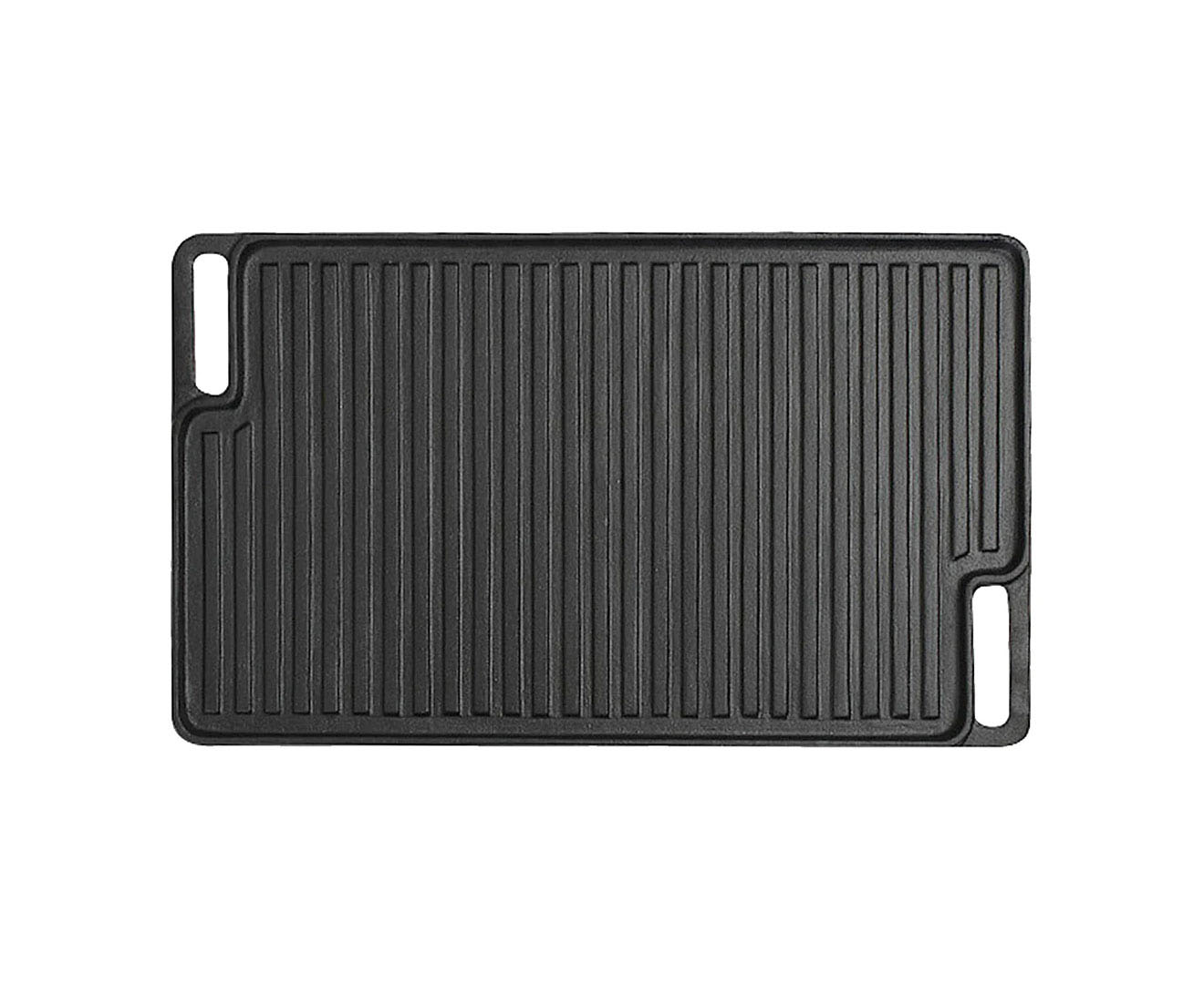 SOGA 45cm Rectangular Cast Iron Portable Fry BBQ Grill Plate Cooking Pan Tray with Handle $ 77.90