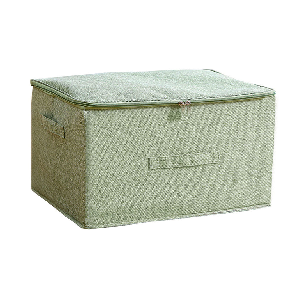 SOGA Green Large Portable Double Zipper Storage Box Moisture Proof Clothes Basket Foldable Home Organiser $ 33.50