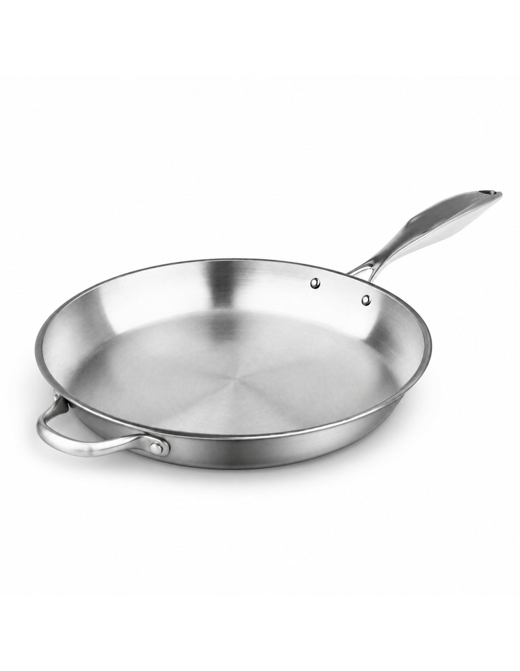 SOGA Stainless Steel Induction Fry Pan 34cm