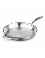 SOGA Stainless Steel Induction Fry Pan 34cm