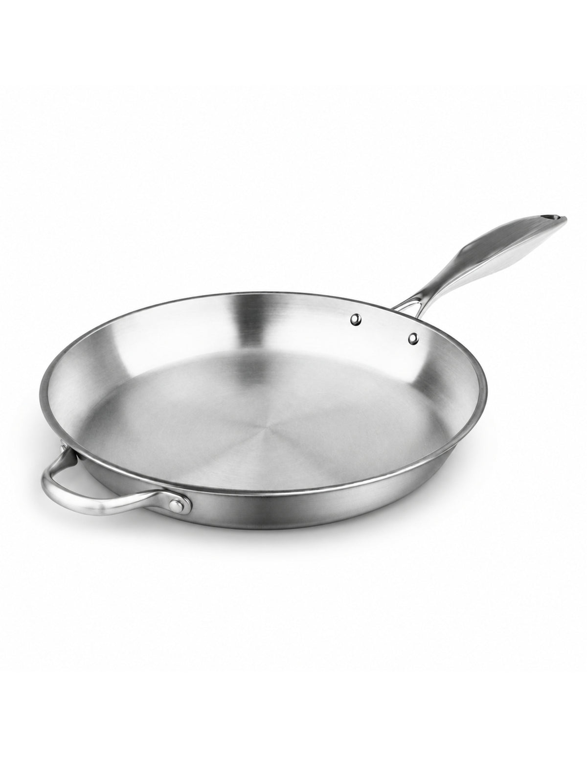 SOGA Stainless Steel Induction Fry Pan 34cm