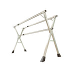 SOGA 2.0m Portable Standing Clothes Drying Rack Foldable Space-Saving Laundry Holder 3 Poles $ 122.50