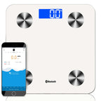 SOGA Wireless Bluetooth Digital Body Fat Scale Bathroom Health Analyser Weight White $ 55.50