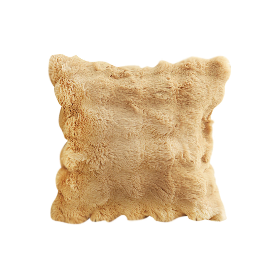 SOGA 50cm Throw Pillow Coffee with Rabbit Square Cushion for Living Room Home Decor $ 55.50