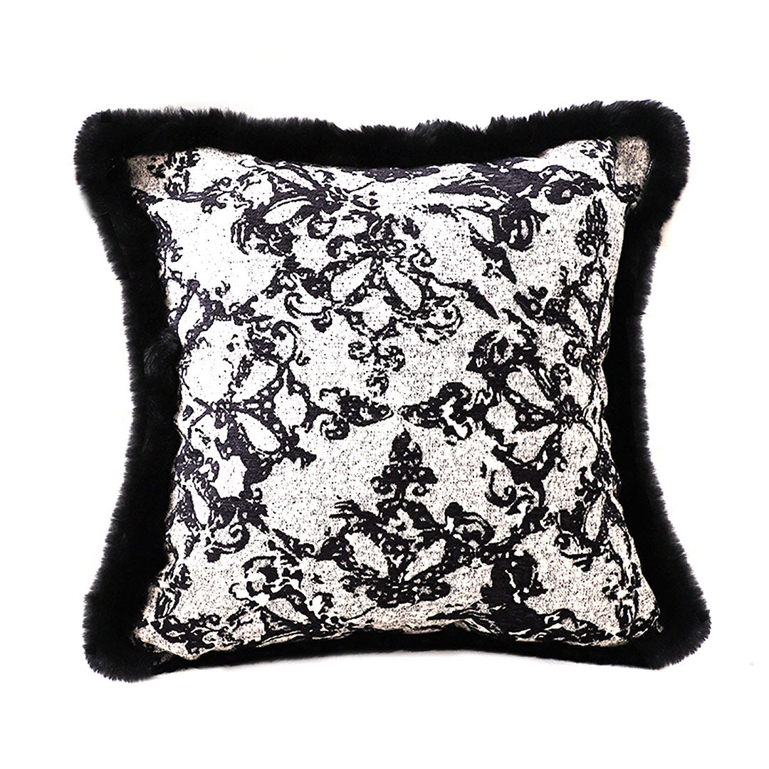 SOGA 45cm Vintage Black Herringbone Pillowcase Set & Square Throw Pillow $ 66.90