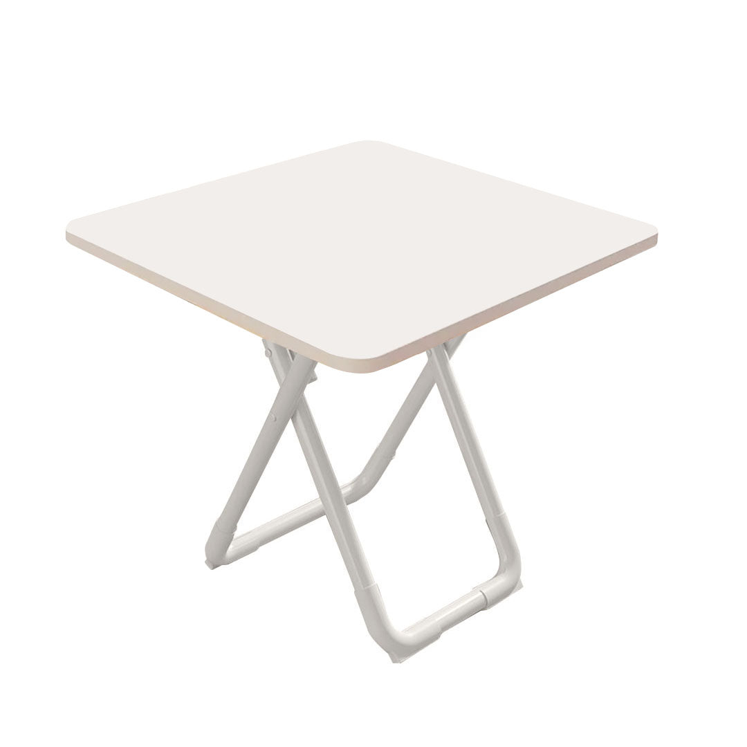 SOGA 80cm White Square Table with White Legs Modern Minimalist Design for Home Decor $ 102.50