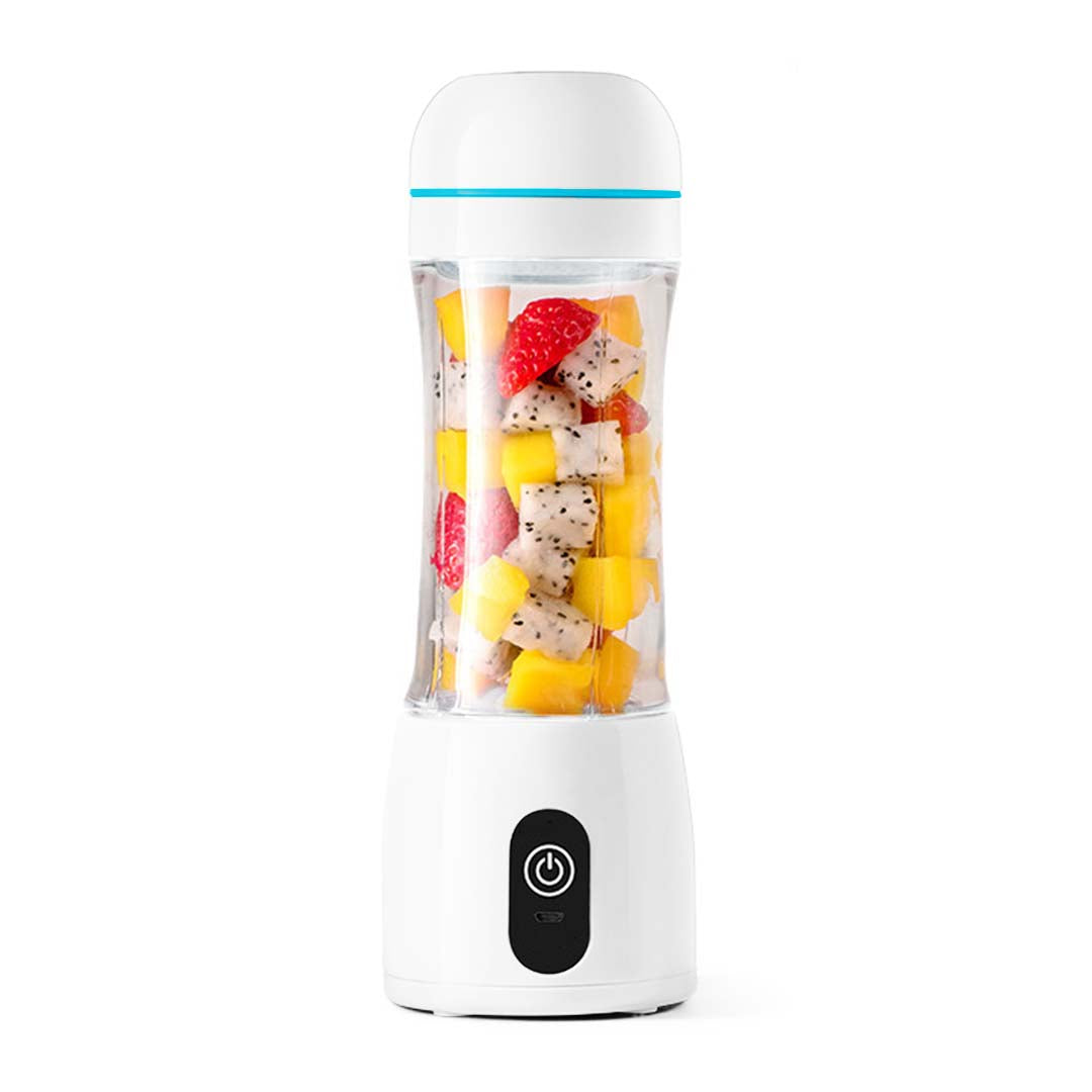 SOGA 380ml Portable Mini USB Rechargeable Handheld Fruit Mixer Juicer White $ 44.50
