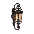 Vintage Lantern 70cm Aluminum & Glass Wall Light Classic Lantern Design Elegant Outdoor Antique Inspired Wall Lamp