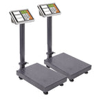 SOGA 2X 150kg Electronic Digital Platform Scale Computing Shop Postal Weight Black $ 215.50