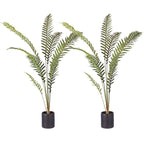 SOGA 2X 180cm Artificial Green Rogue Hares Foot Fern Tree Fake Tropical Indoor Plant Home Office Decor $ 323.50