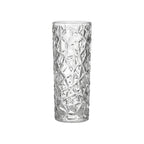 SOGA 14x30cm Heavy Duty Glass Vase Crystal Clear Design for Home Décor