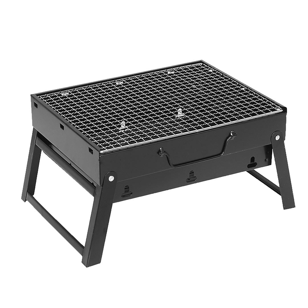 SOGA 43cm Portable Folding Thick Box-Type Charcoal Grill for Outdoor BBQ Camping $ 47.90