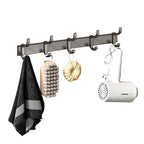 SOGA 37cm Wall Mounted Towel Rack Space-Saving Hanger Organiser with Durable Hooks $ 33.50