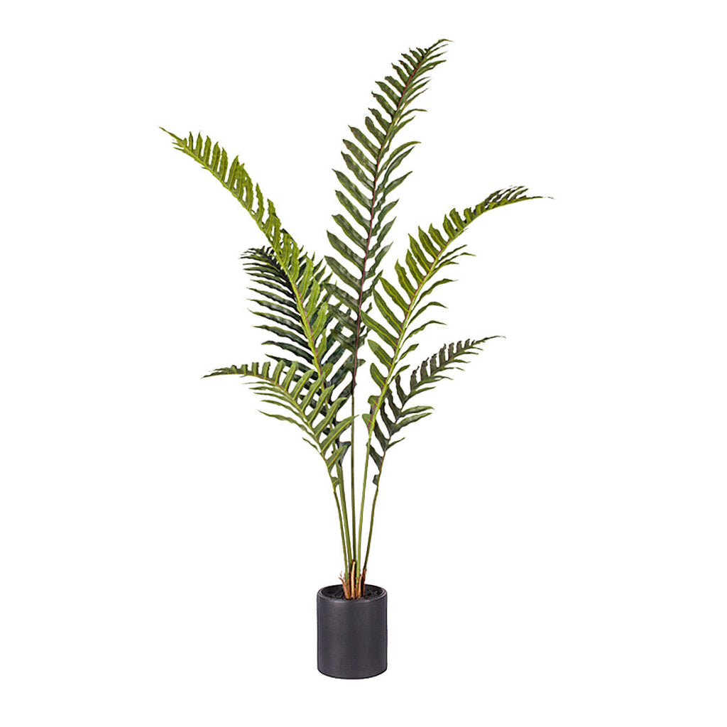 SOGA 150cm Artificial Green Rogue Hares Foot Fern Tree Fake Tropical Indoor Plant Home Office Decor $ 122.50
