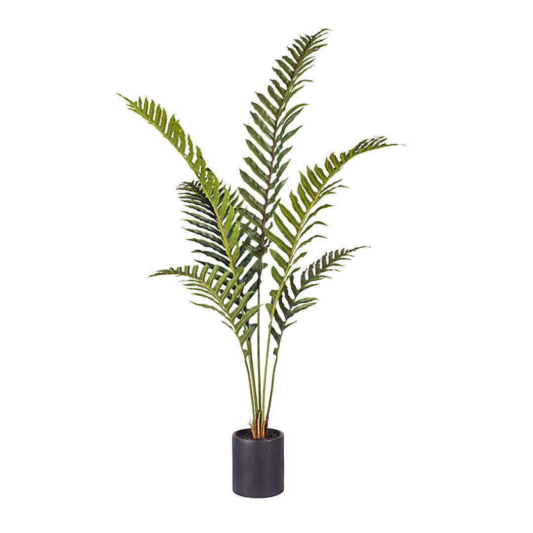 SOGA 150cm Artificial Green Rogue Hares Foot Fern Tree Fake Tropical Indoor Plant Home Office Decor $ 122.50