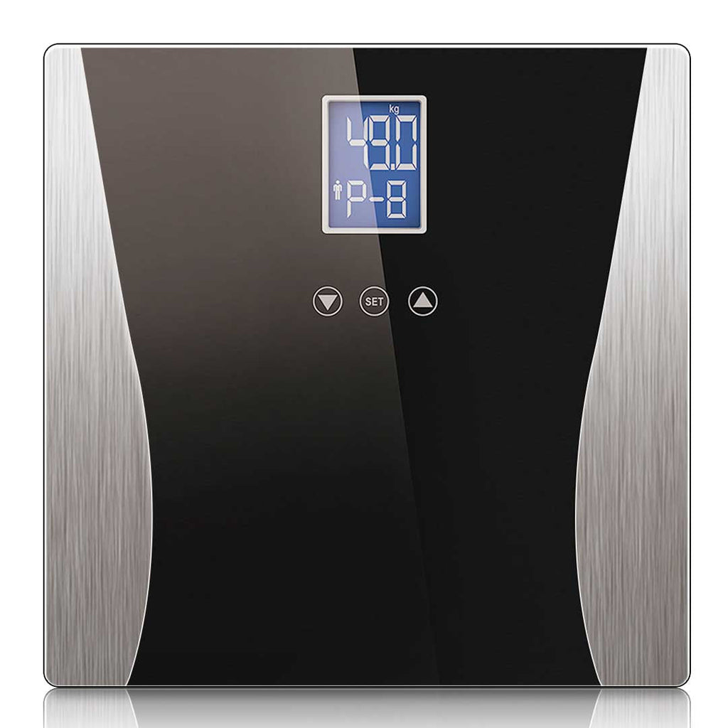 SOGA Wireless Digital Body Fat LCD Bathroom Weighing Scale Electronic Weight Tracker Black $ 33.50