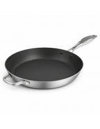 SOGA Stainless Steel Non-Stick Induction Fry Pan 34cm