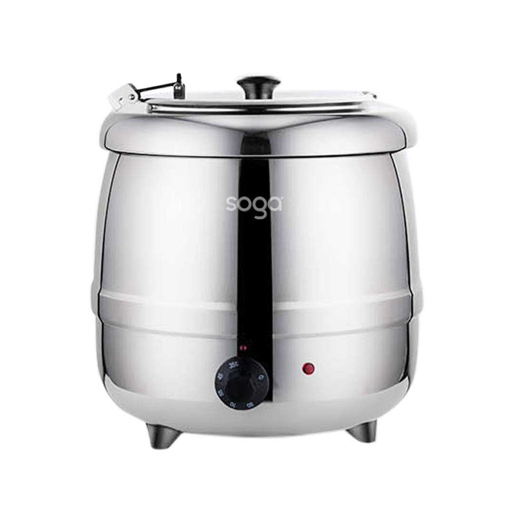 SOGA 10L Soup Kettle Commercial Soup Pot Electric Soup Maker Stainless Steel $ 222.50