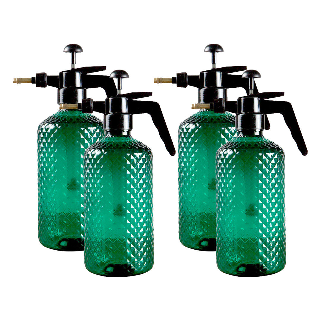 SOGA 4X 2 Liter Mist Water Spray Bottle Hand Held Pressure Adjustable Nozzle with Top Pump Indoor Outdoor Gardening $ 84.50