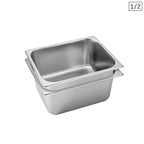 SOGA 2X Gastronorm GN Pan Full Size 1/2 GN Pan 15cm Deep Stainless Steel Tray $ 61.50