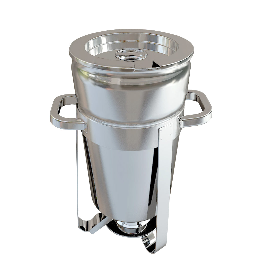 SOGA 11L Round Stainless Steel Soup Warmer Marmite Chafer Full Size Catering Chafing Dish $ 186.90
