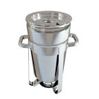 SOGA 11L Round Stainless Steel Soup Warmer Marmite Chafer Full Size Catering Chafing Dish $ 186.90