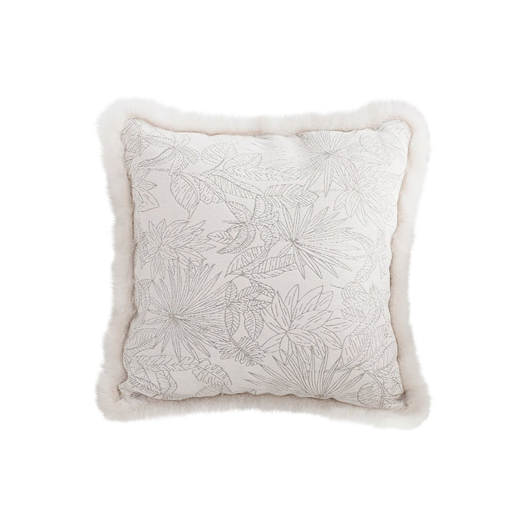 SOGA 45cm Pillow Cover French Jacquard Woven France Peony Floral Made Throw Pillow $ 66.90